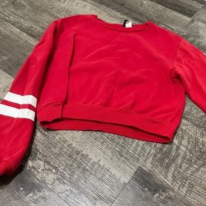 Long sleeve crop top